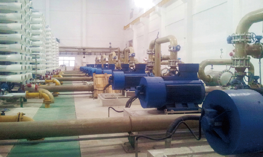 ABB变频器在东莞理文海水淡化项目上的应用